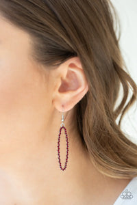 A Little Glow-Mance Red Earrings