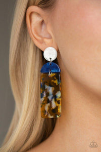 Haute On Their Heels Yellow Earrings