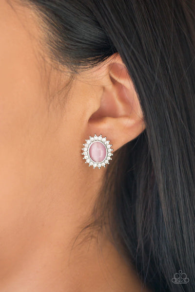 Hey There Gorgeous Pink Earrings