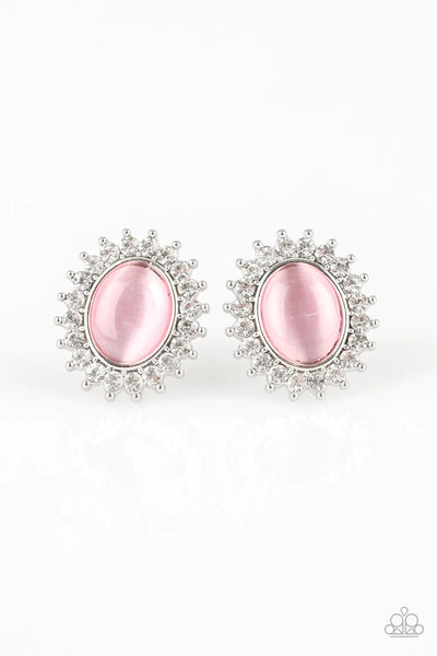 Hey There Gorgeous Pink Earrings