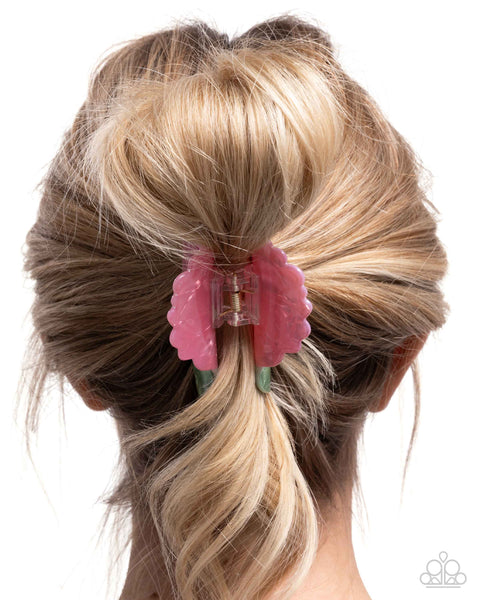 Blooming Baddie Pink Hair Clip