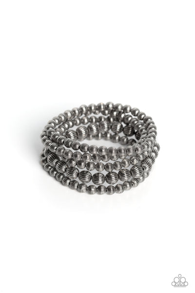 Sonoran Stripes - Silver Bracelets