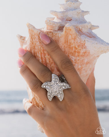 Starfish Scope White Ring