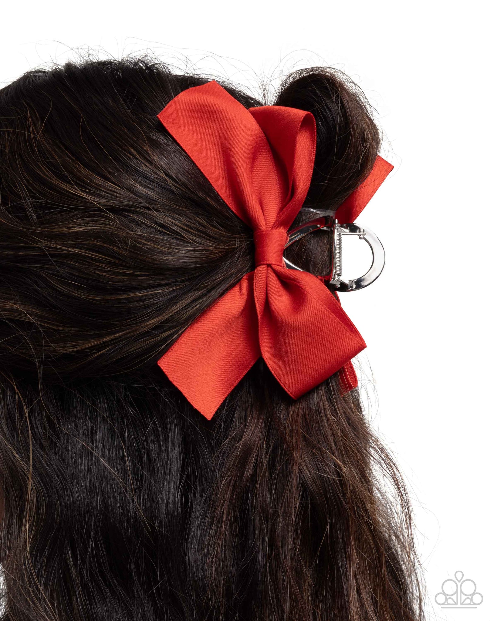 Coquette Class Red Hair Clip