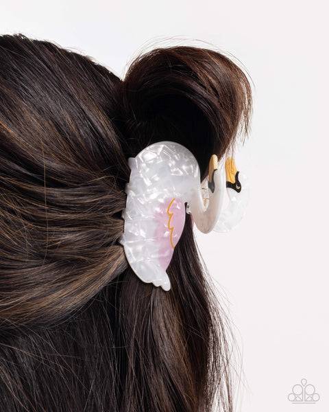 Swan Song Hair Clip