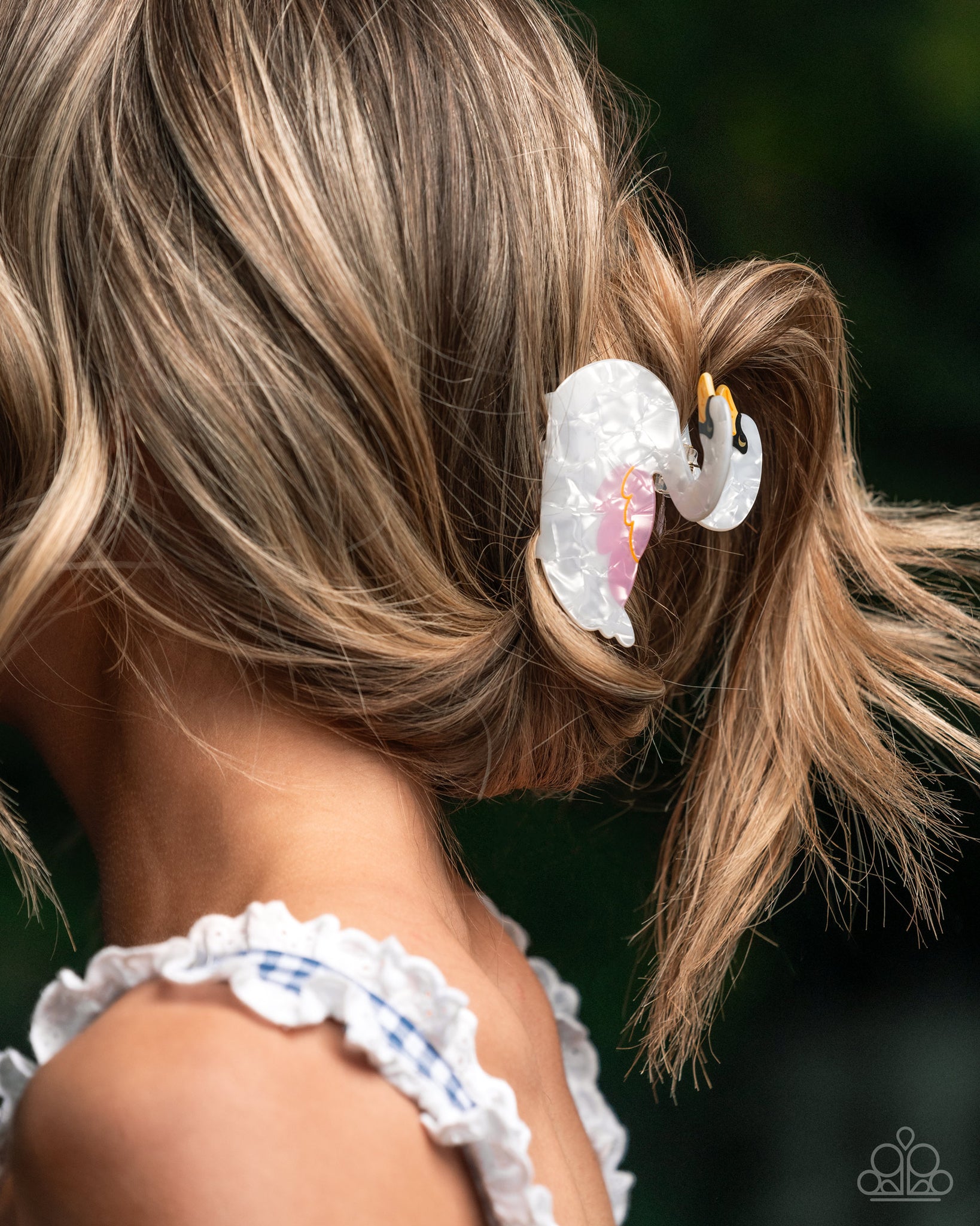 Swan Song Hair Clip