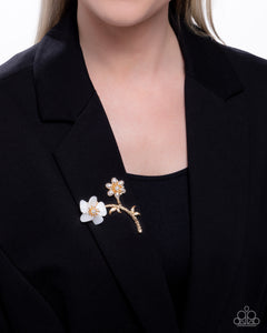 Blooming Boutonniere Brooch