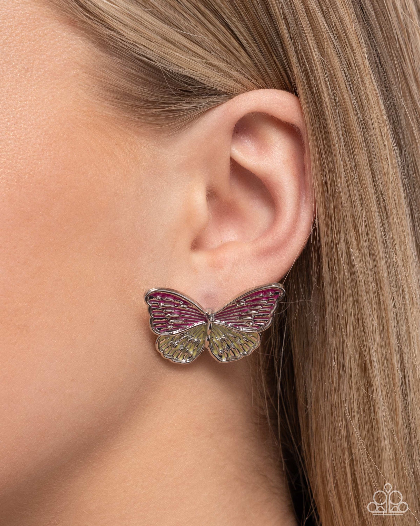 Aerial Appreciation Pink Earring