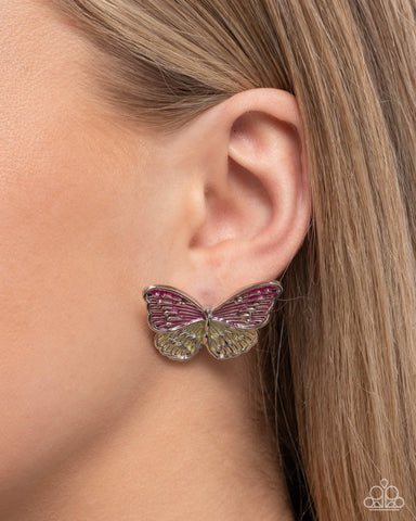 Aerial Appreciation Pink Earring