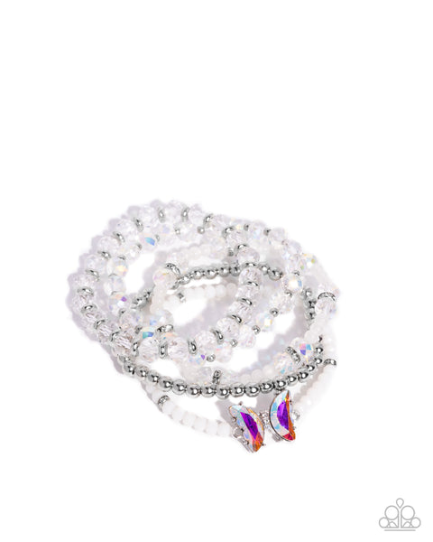Aerial Abundance White Bracelet