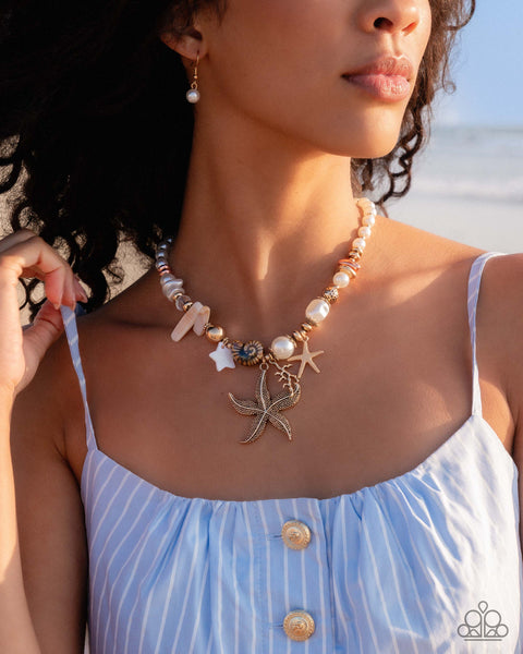 Coastal Cameo Necklace