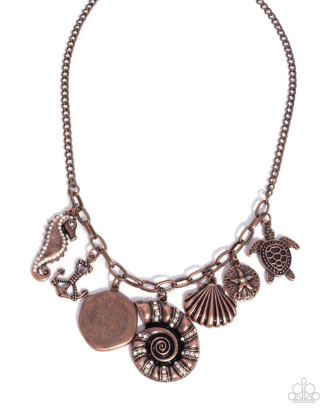 Coastal Composure Copper Necklace