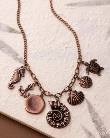 Coastal Composure Copper Necklace