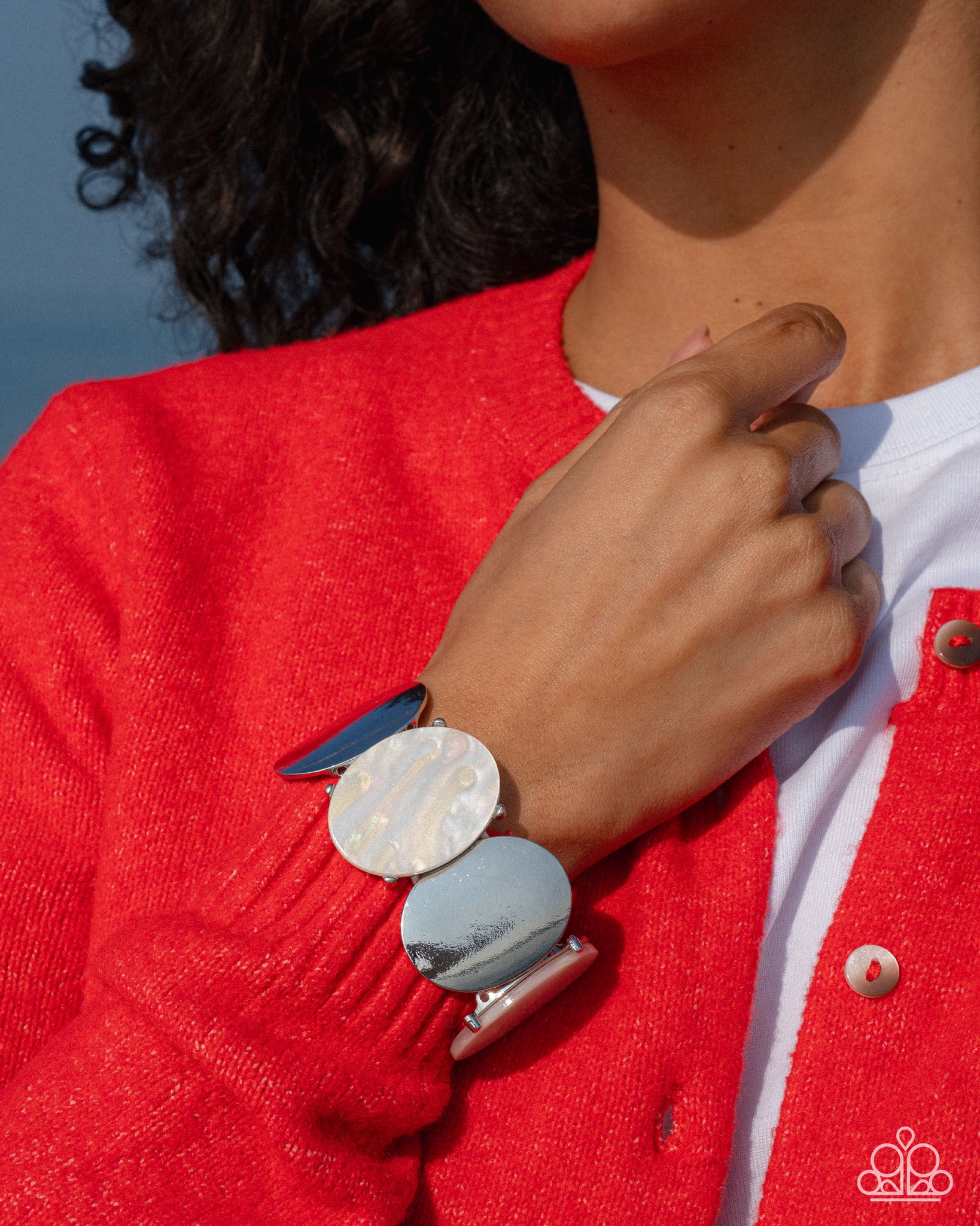 Longing for More White Bracelet