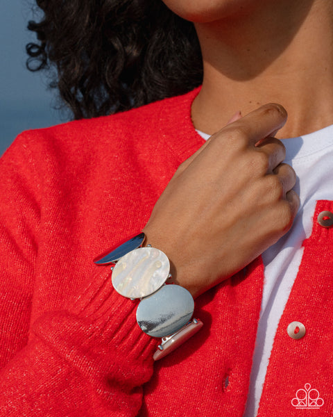 Longing for More White Bracelet