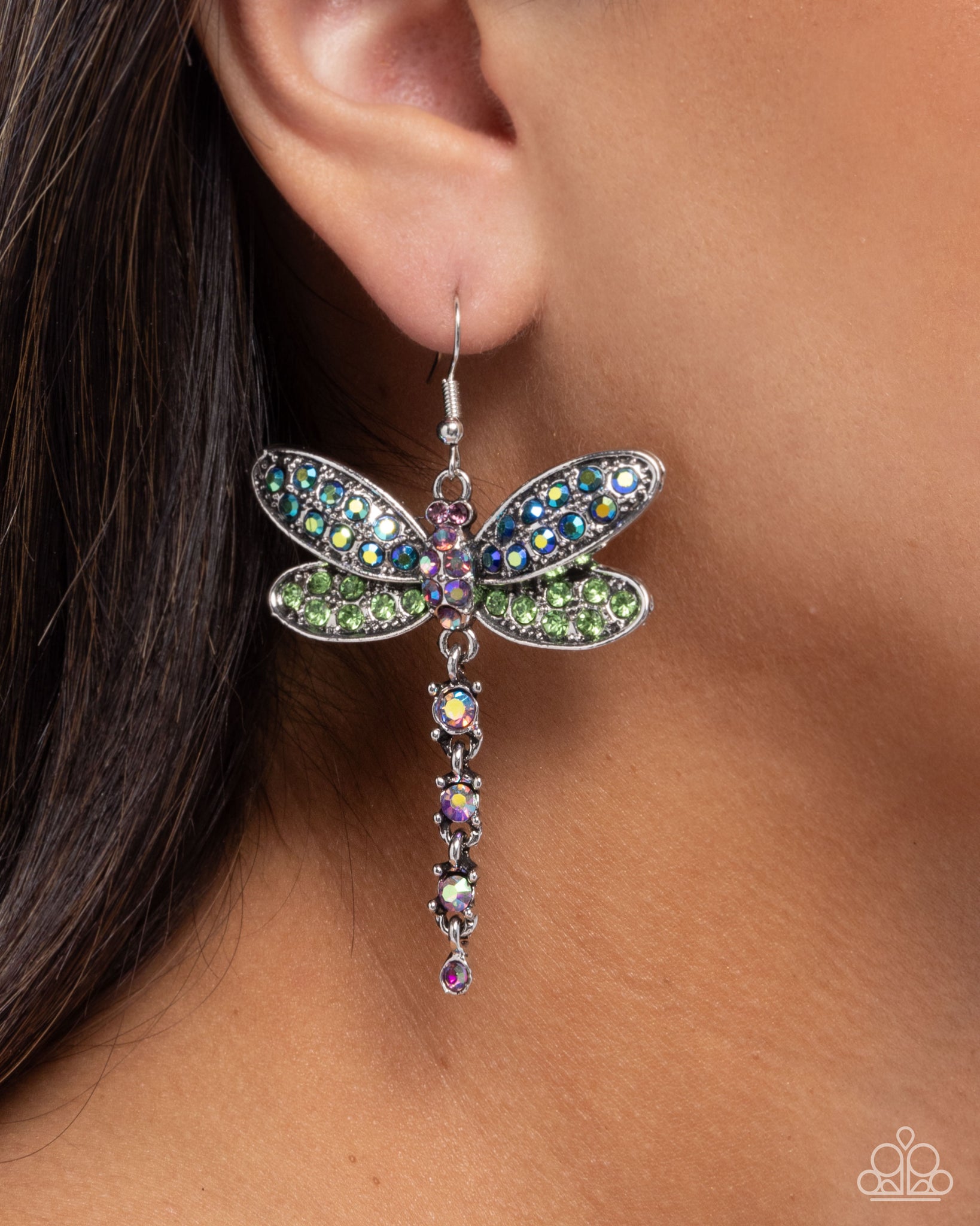 Hey, I Heard You Were A Wild One Green Earring