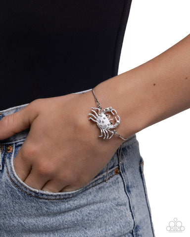 CRAB Walk White Bracelet