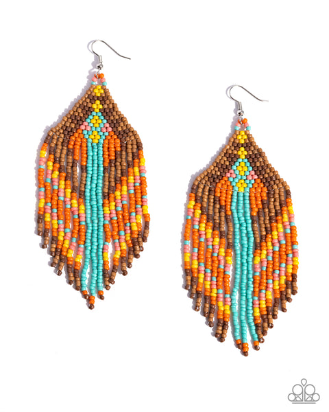 Paramount Pattern Earring