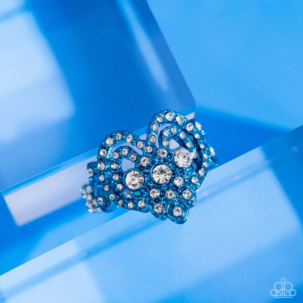 Gallant Glitter Blue Ring