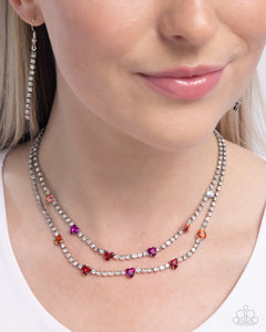 Courting Closeness Red Necklace