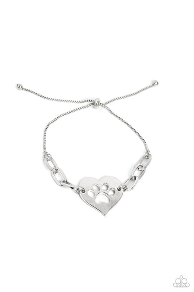 PAW-sitively Perfect - Silver Bracelet