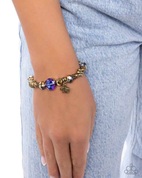 Zoology Degree Purple Bracelet
