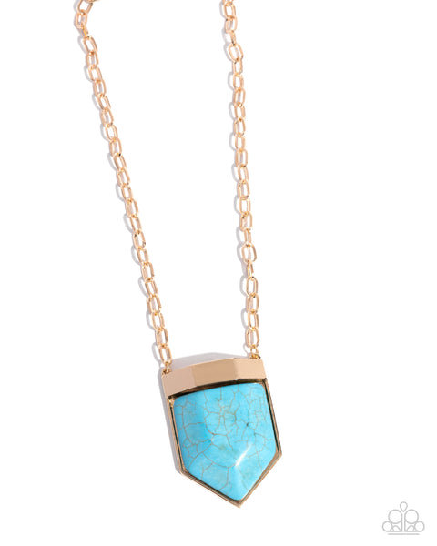 Pendant Passage Gold Necklace
