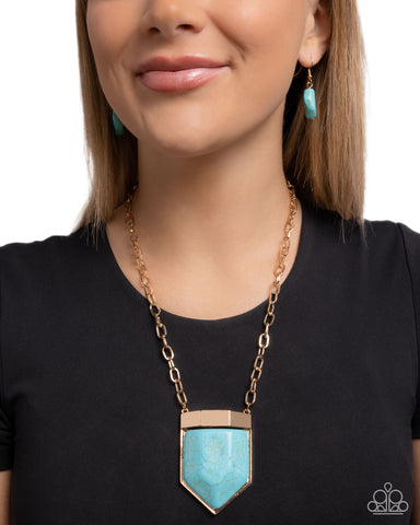 Pendant Passage Gold Necklace