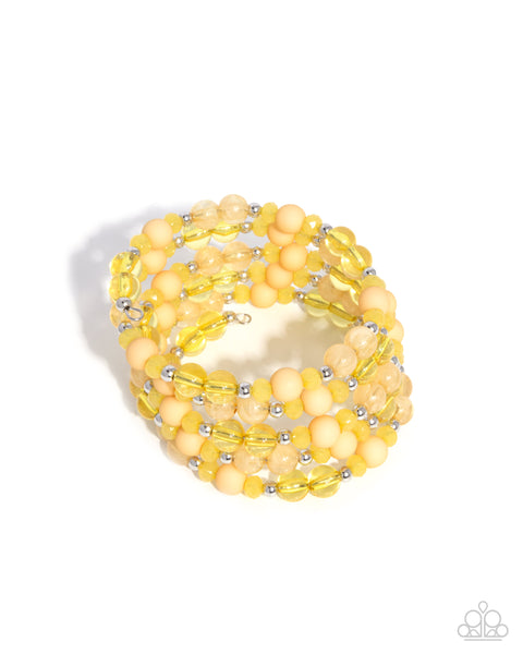 Colorful Chorus Yellow Bracelet