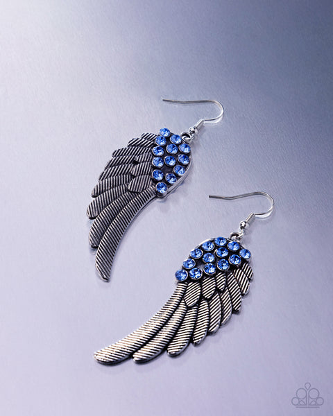 Angelic Abundance Blue Earring