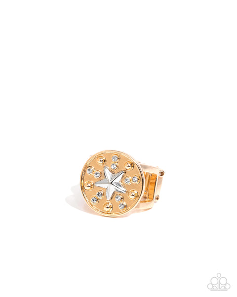Stellar Small-Scale Gold Ring