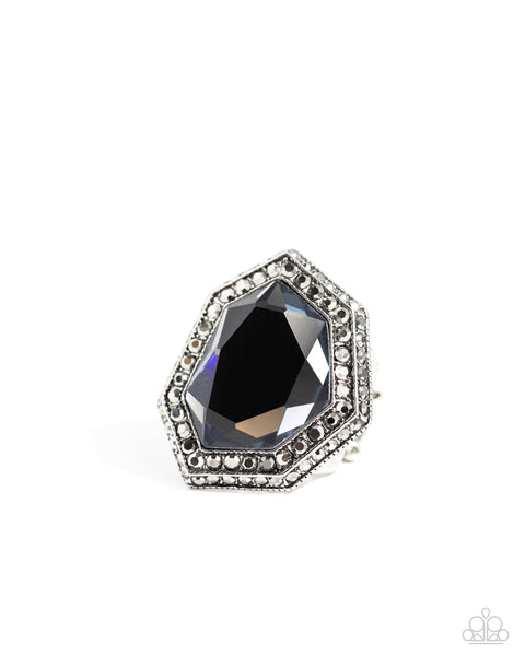 Smoldering Sass Silver Ring