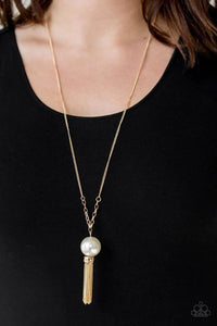 Belle of the Ballroom Gold Necklace
