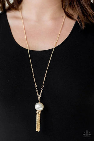 Belle of the Ballroom Gold Necklace