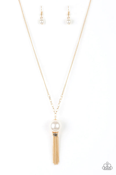 Belle of the Ballroom Gold Necklace