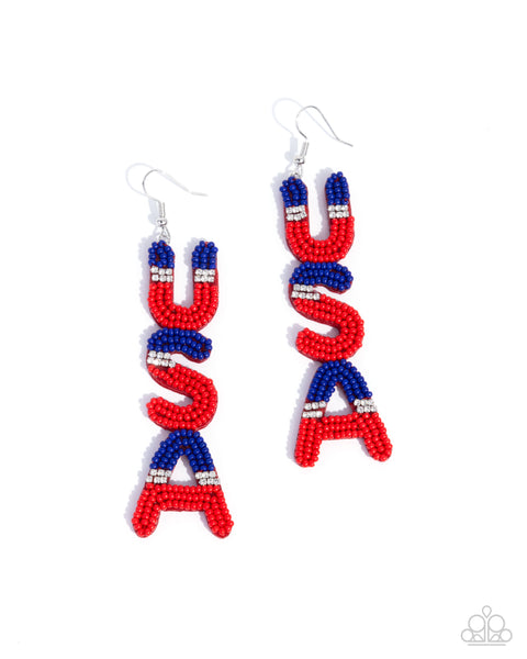 Pampered Patriot Earrings