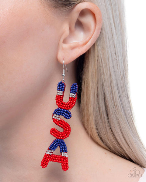 Pampered Patriot Earrings