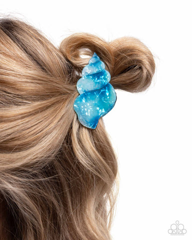 Smooth Seashell Hair Clip