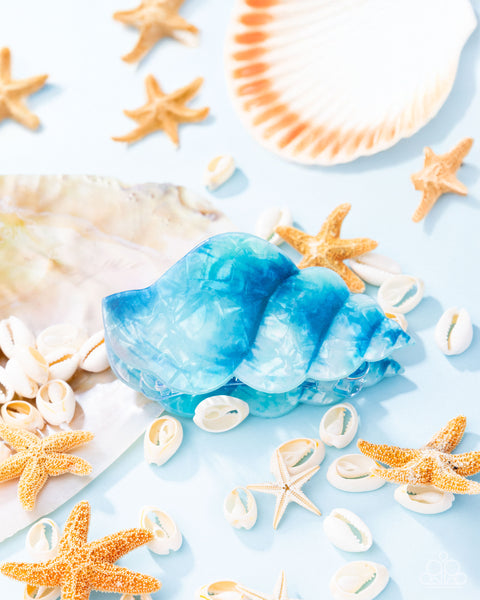 Smooth Seashell Hair Clip