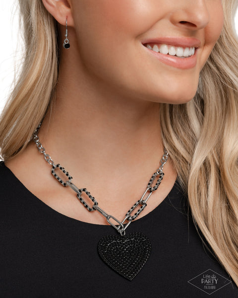 Roadside Romance Black Necklace