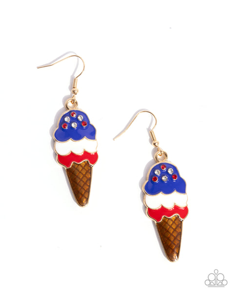 Imaginative Ice Cream Earring