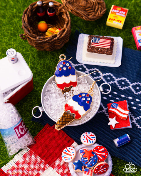 Imaginative Ice Cream Earring