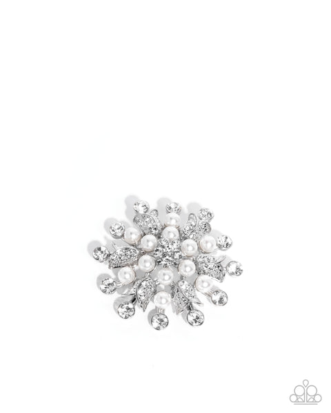 Pearly Prologue White Broach
