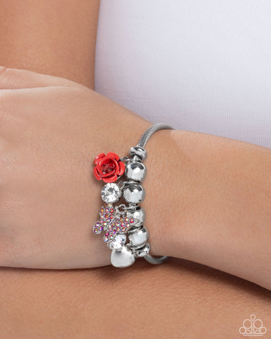Windblown Whimsy Red Bracelet