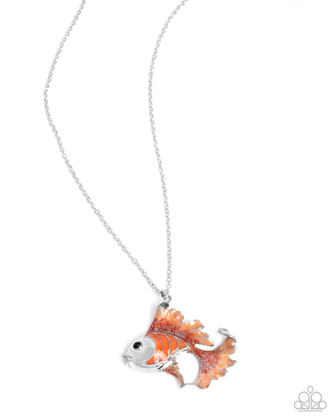 Flashy Fish Necklace