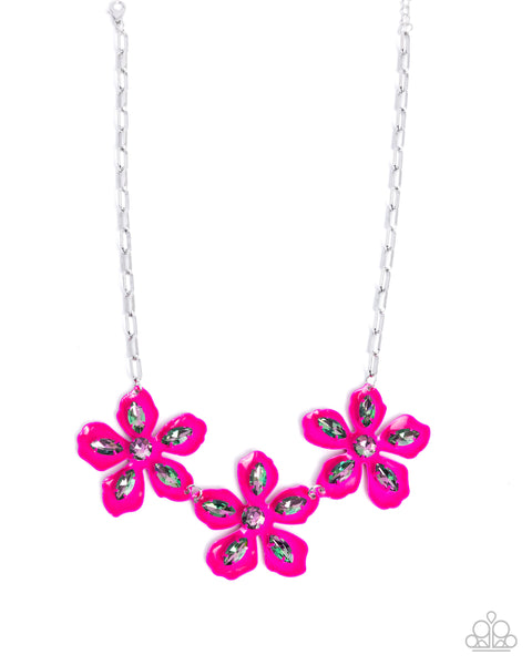Prismatic Prestige Pink Necklace