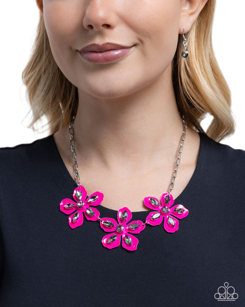 Prismatic Prestige Pink Necklace