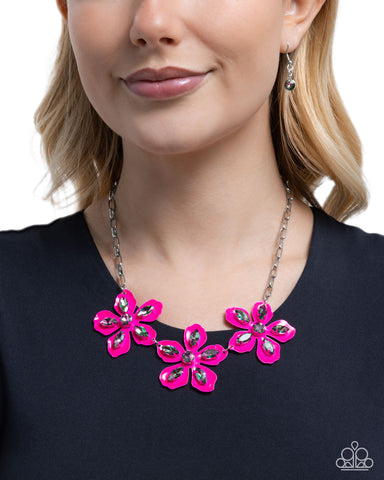 Prismatic Prestige Pink Necklace