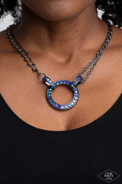 Razzle Dazzle - Blue Necklace