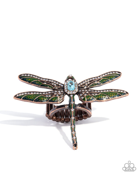 Dragonfly Delivery Copper Ring